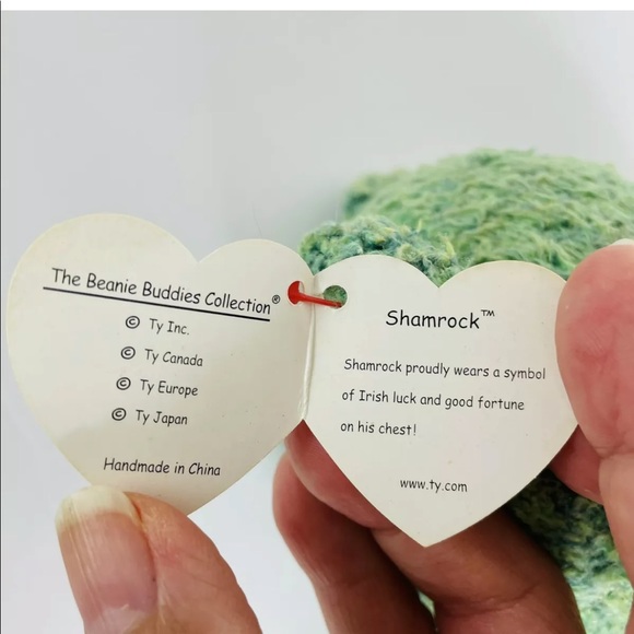 TY Beanie Buddies Collection “Shamrock” 2001 Collectible. - Picture 5 of 10